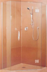 Free-standing Glass Showers
